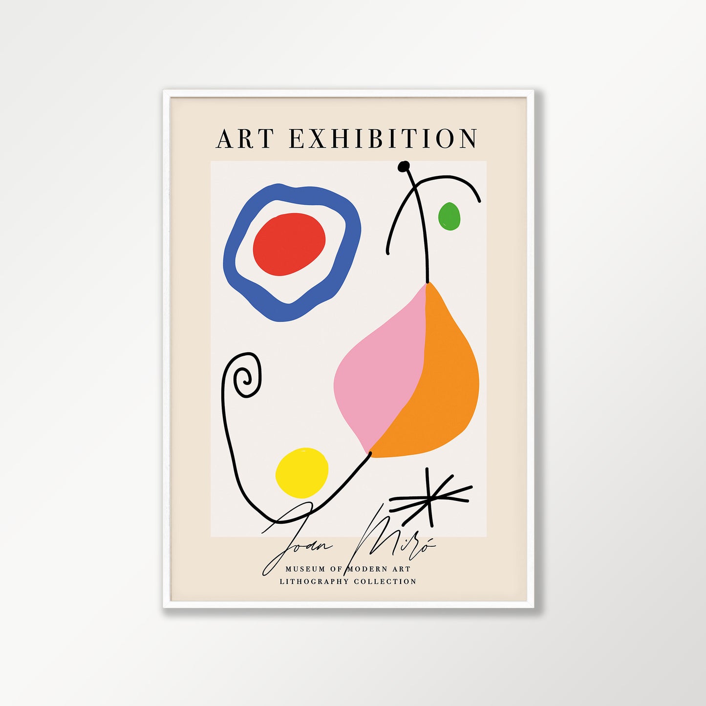 Joan Miro Litho Collection MOMA