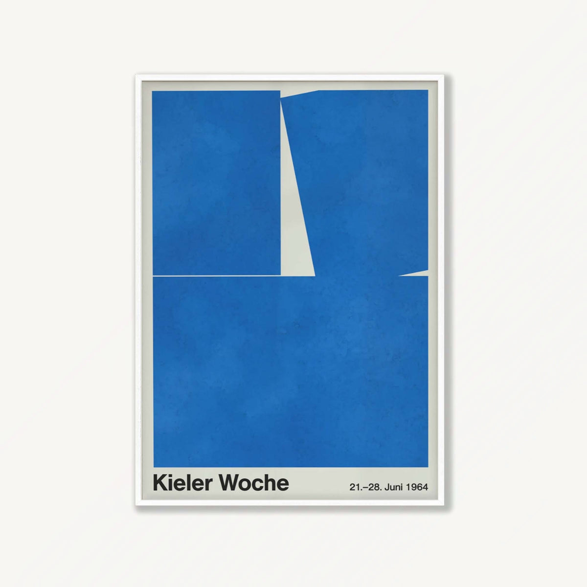 Per Arnoldi – Kieler Woche 1964 in Matte White Frame | Atollo Printshop