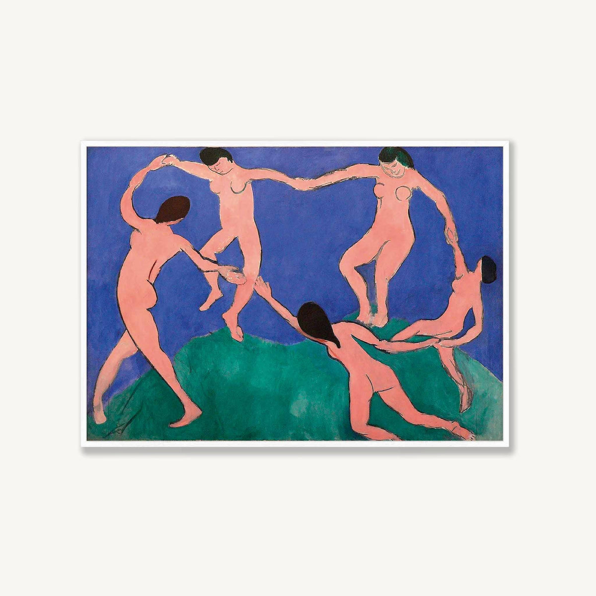 Henri Matisse – La Danse in Matte White Frame | Atollo Printshop