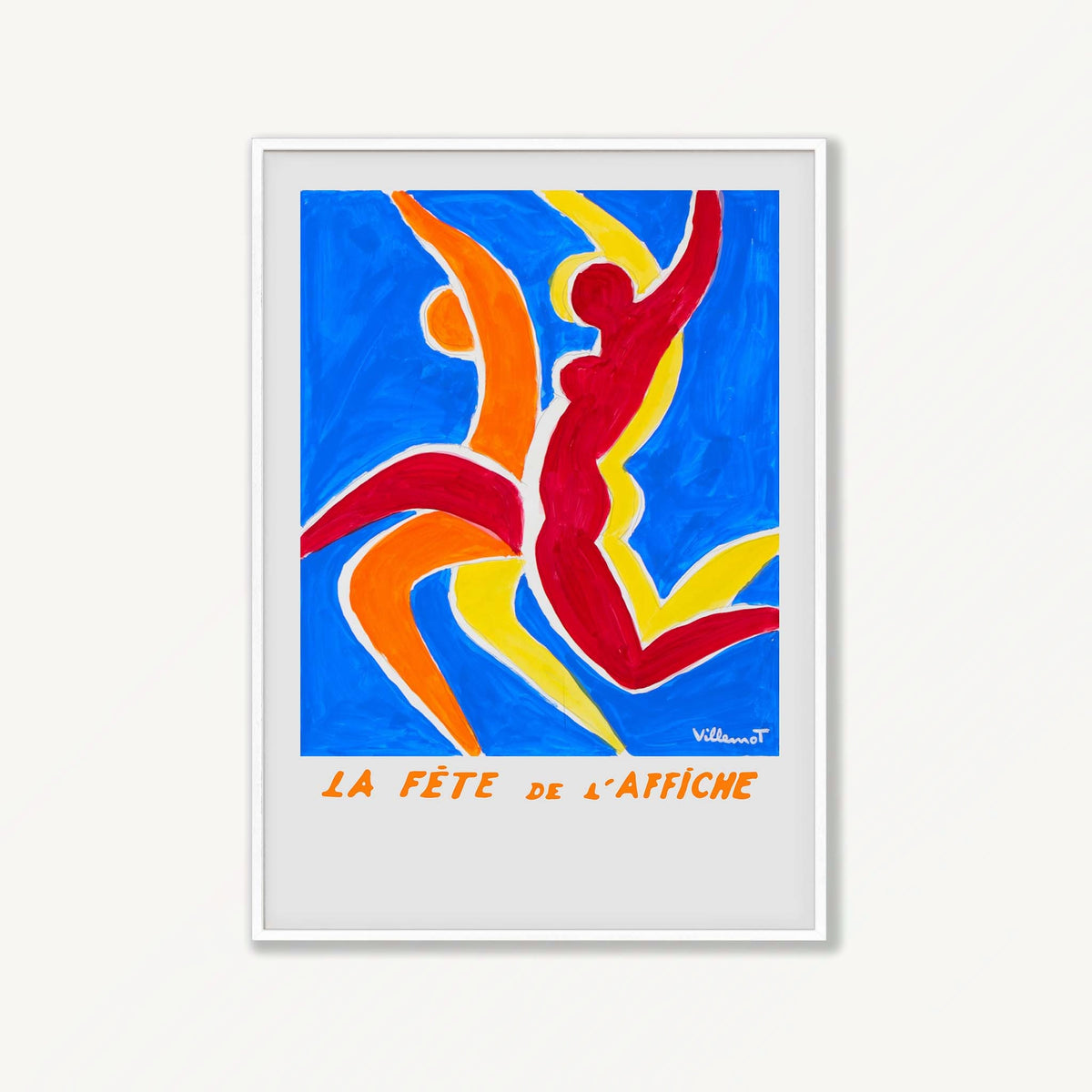 La Fete De L'Affiche by Villemot Art Print | Atollo Printshop