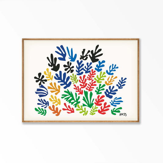 Henri Matisse – La Gerbe Poster in Tasmanian Oak Frame | Atollo Printshop