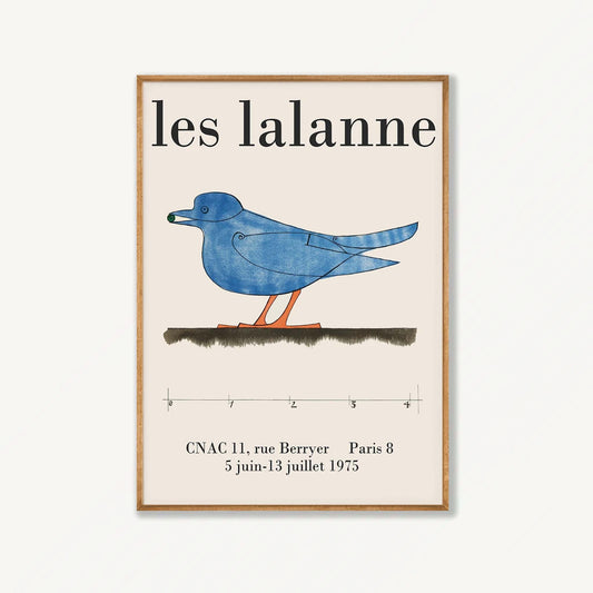 Les Lalanne French in Tasmanian Oak Frame | Atollo Printshop