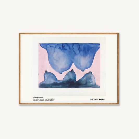 Moderna Museet Exhibition by Louise Bourgeois in Tasmanian Oak Frame | Atollo Printshop