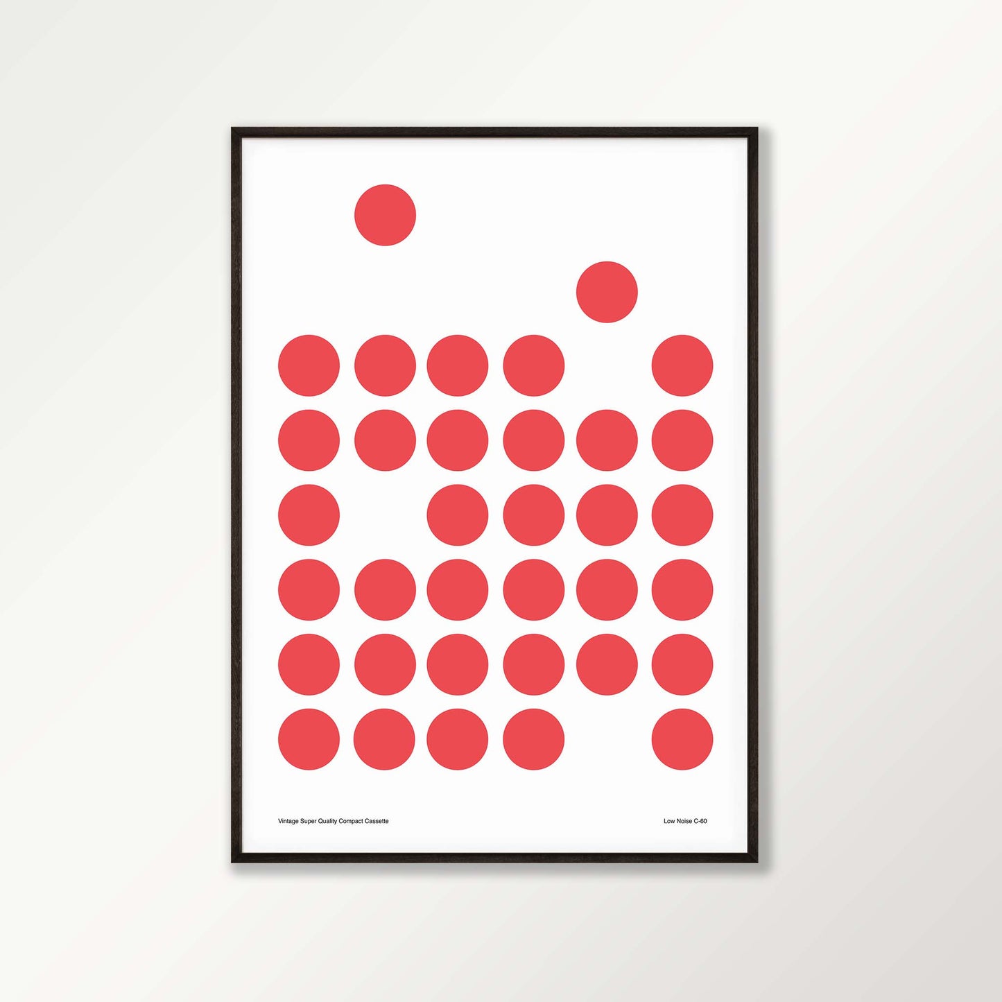 Low Noise Cassette Tape Poster 1974