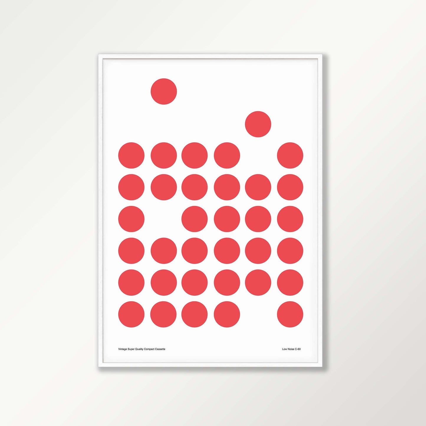 Low Noise Cassette Tape Poster 1974