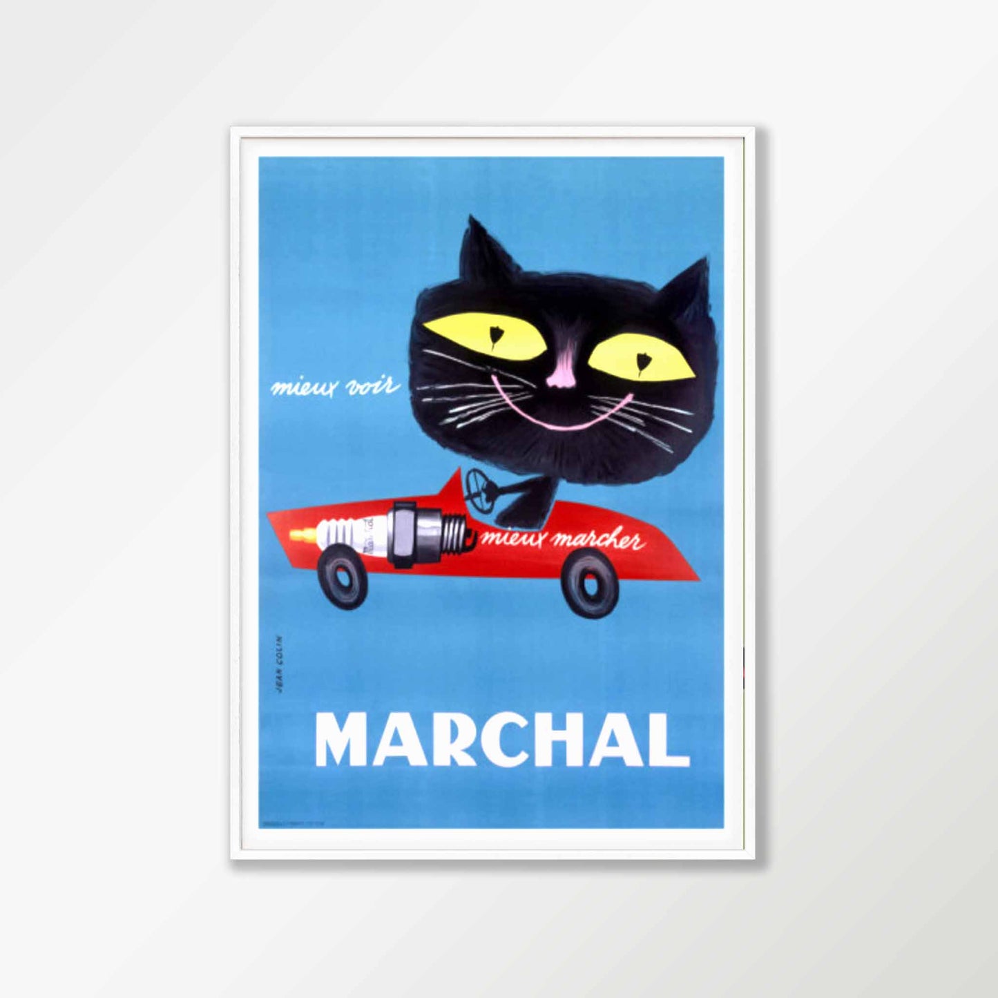 Marchal Cat Poster by Jean Colin