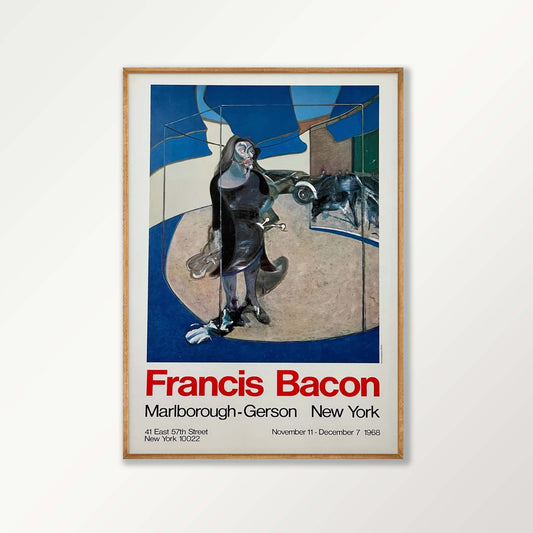 Marlborough-Gerson by Francis Bacon in Tasmanian Oak Frame | Atollo Printshop