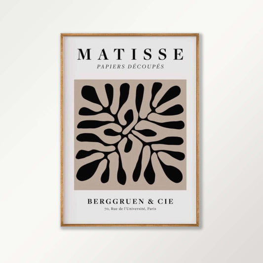 Henri Matisse – Exhibition No.01 in Tasmanian Oak Frame | Atollo Printshop