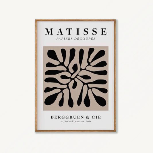 Henri Matisse – Exhibition No.01 in Tasmanian Oak Frame | Atollo Printshop
