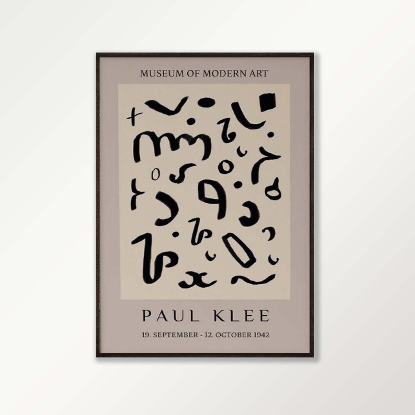 Monogram by Paul Klee