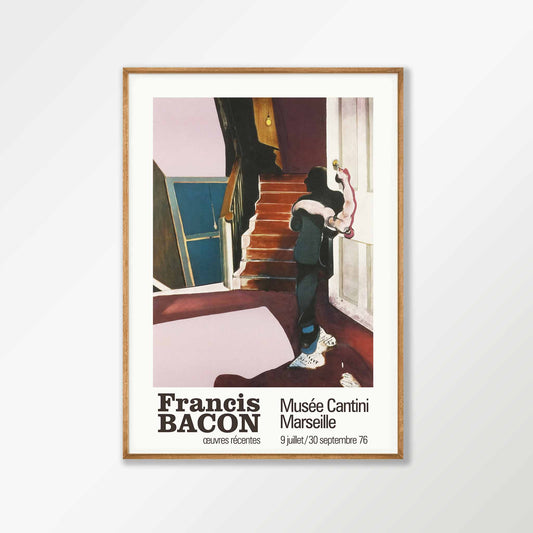 Musee Cantini by Francis Bacon in Tasmanian Oak Frame | Atollo Printshop