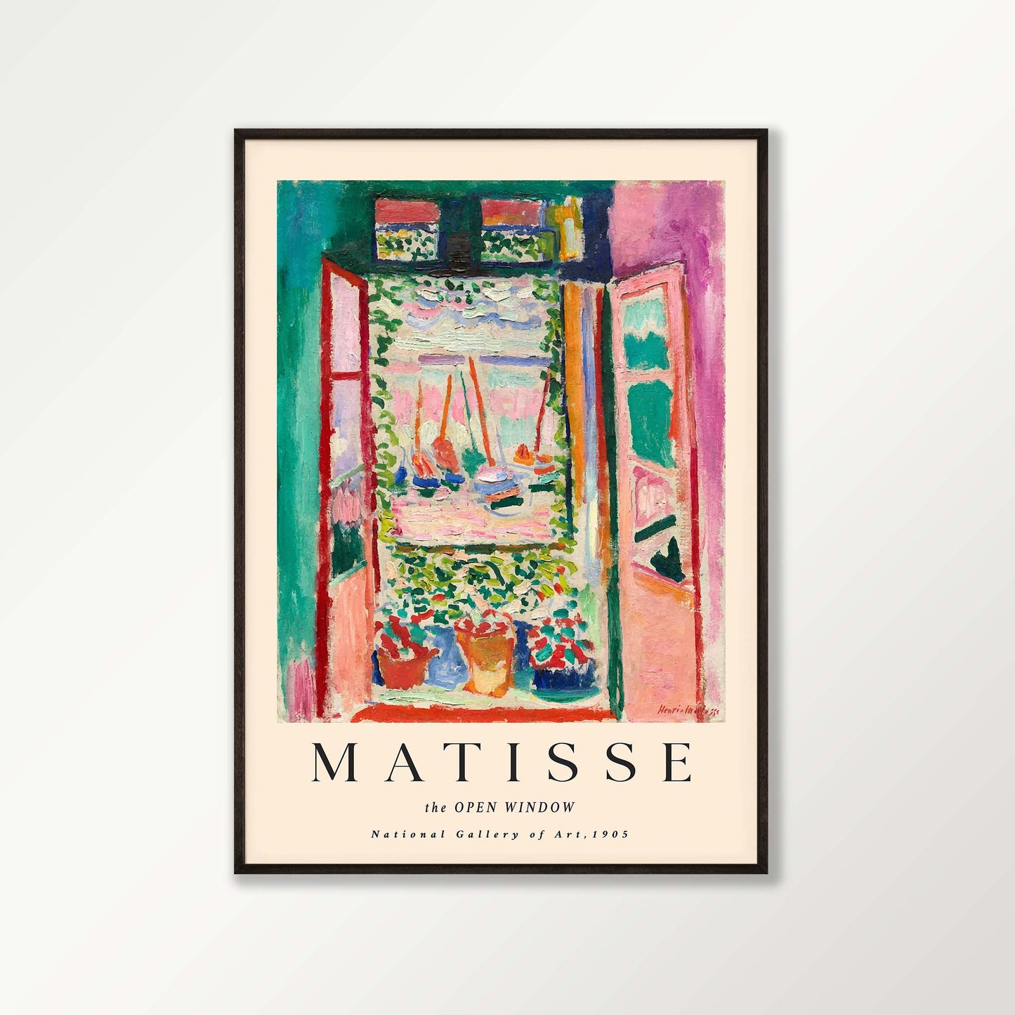 Open Window by Henri Matisse