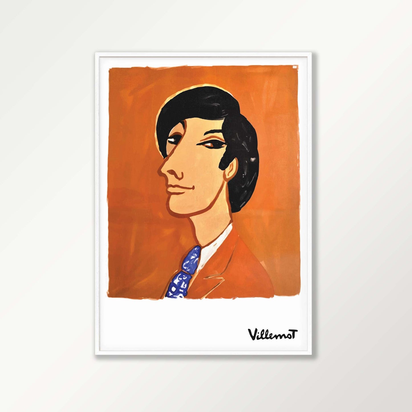 Orange Man by Bernard Villemot