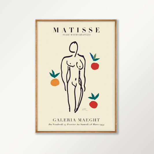 Henri Matisse – Oranges in Tasmanian Oak Frame | Atollo Printshop