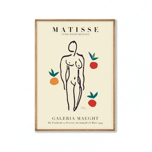 Henri Matisse – Oranges in Tasmanian Oak Frame | Atollo Printshop