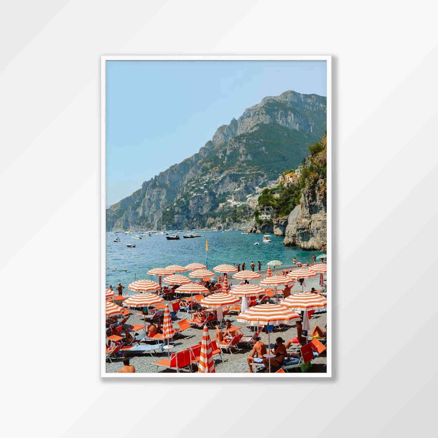 Positano Beach Umbrellas