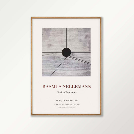 Rasmus Nellemann Exhibition in Tasmanian Oak Frame | Atollo Printshop