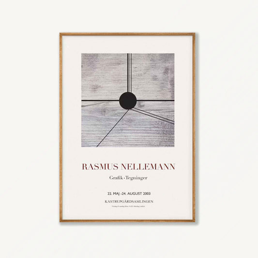 Rasmus Nellemann Exhibition in Tasmanian Oak Frame | Atollo Printshop