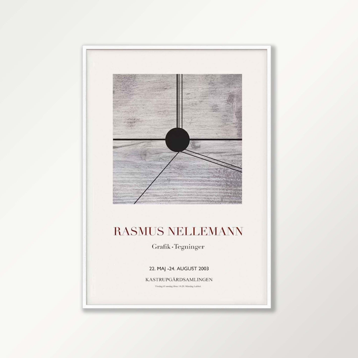 Rasmus Nellemann Exhibition Poster