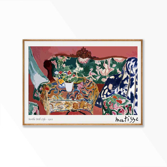 Henri Matisse – Seville 1911 in Tasmanian Oak Frame | Atollo Printshop
