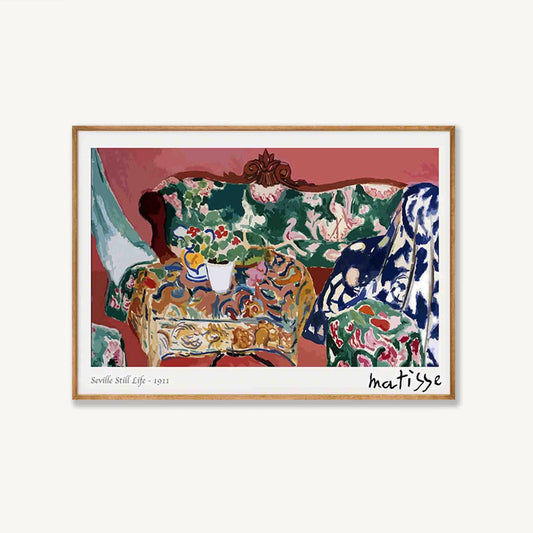 Henri Matisse – Seville 1911 in Tasmanian Oak Frame | Atollo Printshop