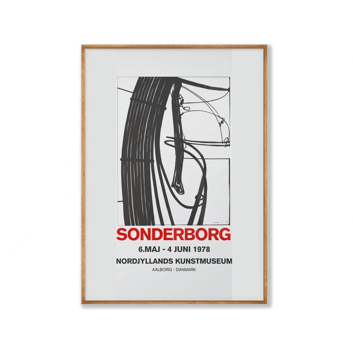 Contemporary Home | Gallery Wall art print displayed in a room setting | Atollo Printshop