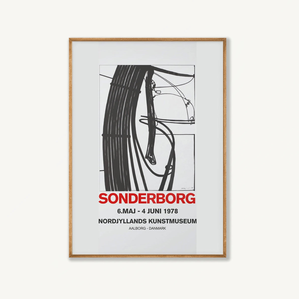 Contemporary Home | Gallery Wall art print displayed in a room setting | Atollo Printshop