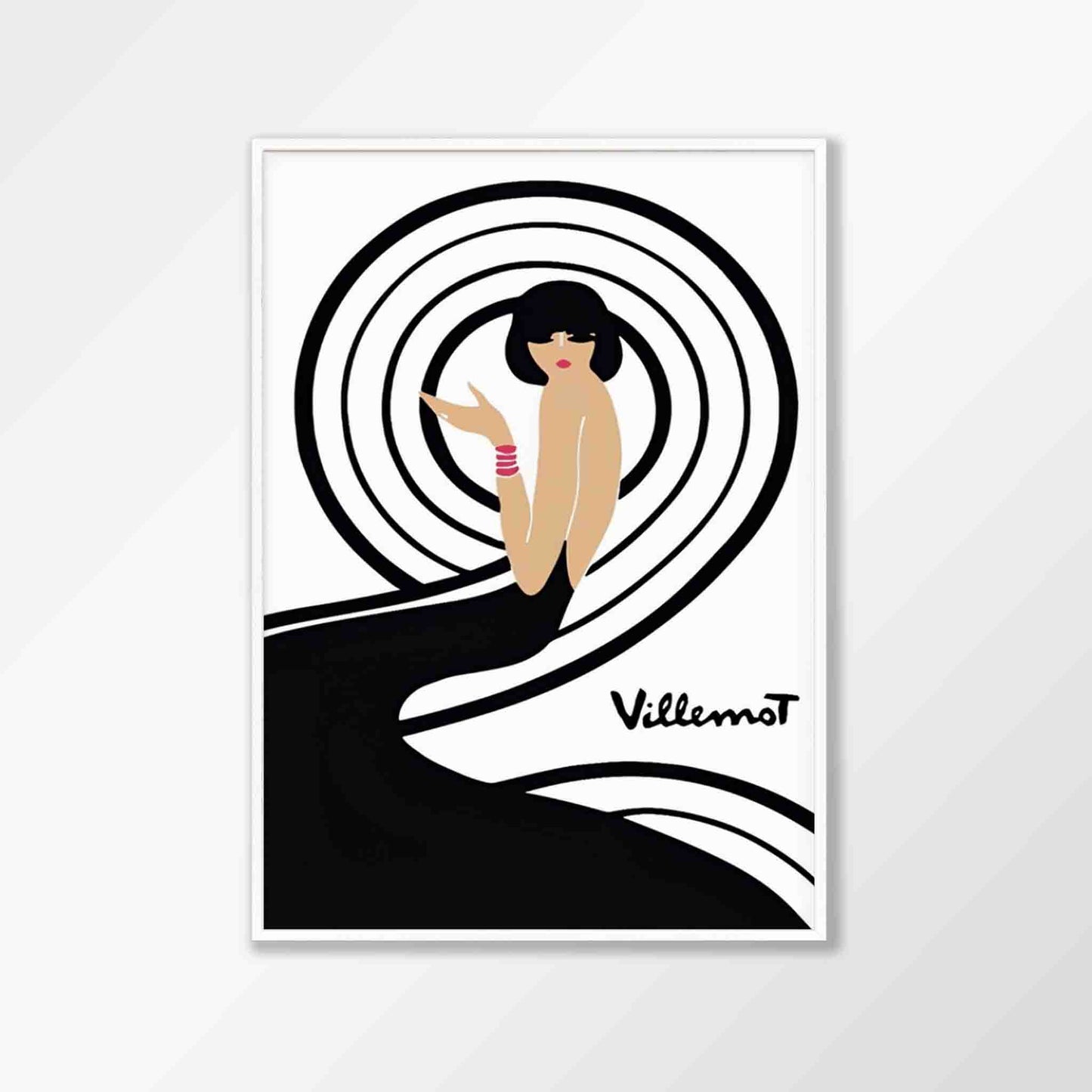 Bally Spiral by Bernard Villemot