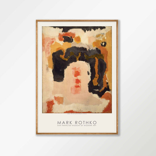 Mark Rothko – Untitled 1947 in Tasmanian Oak Frame | Atollo Printshop