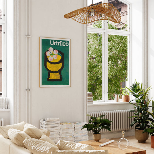 Urtrüeb by Celestino Piatti Framed Art Print | Atollo Printshop