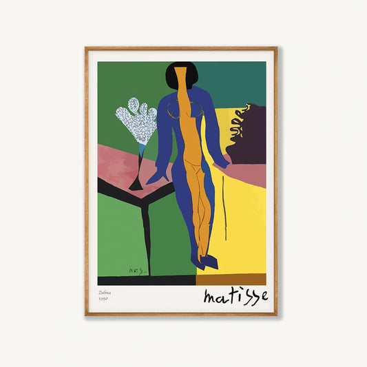 Henri Matisse – Zulma in Tasmanian Oak Frame | Atollo Printshop