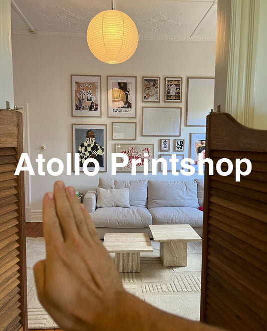 How to Choose and Hang Wall Art in Your Living Room – A Guide by Atollo Printshop