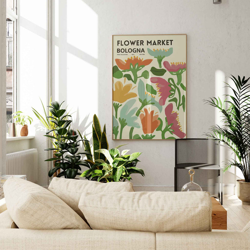 Flower Market Wall Art
