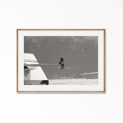 Princess Diana On A Yacht In 1990