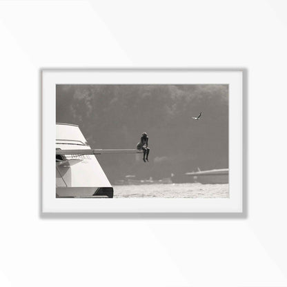 Princess Diana On A Yacht In 1990