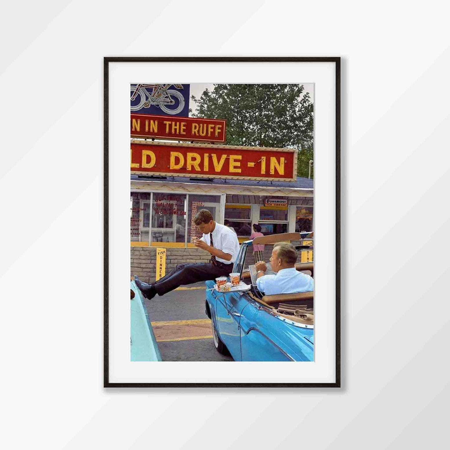 John F Kennedy Wall Art Poster