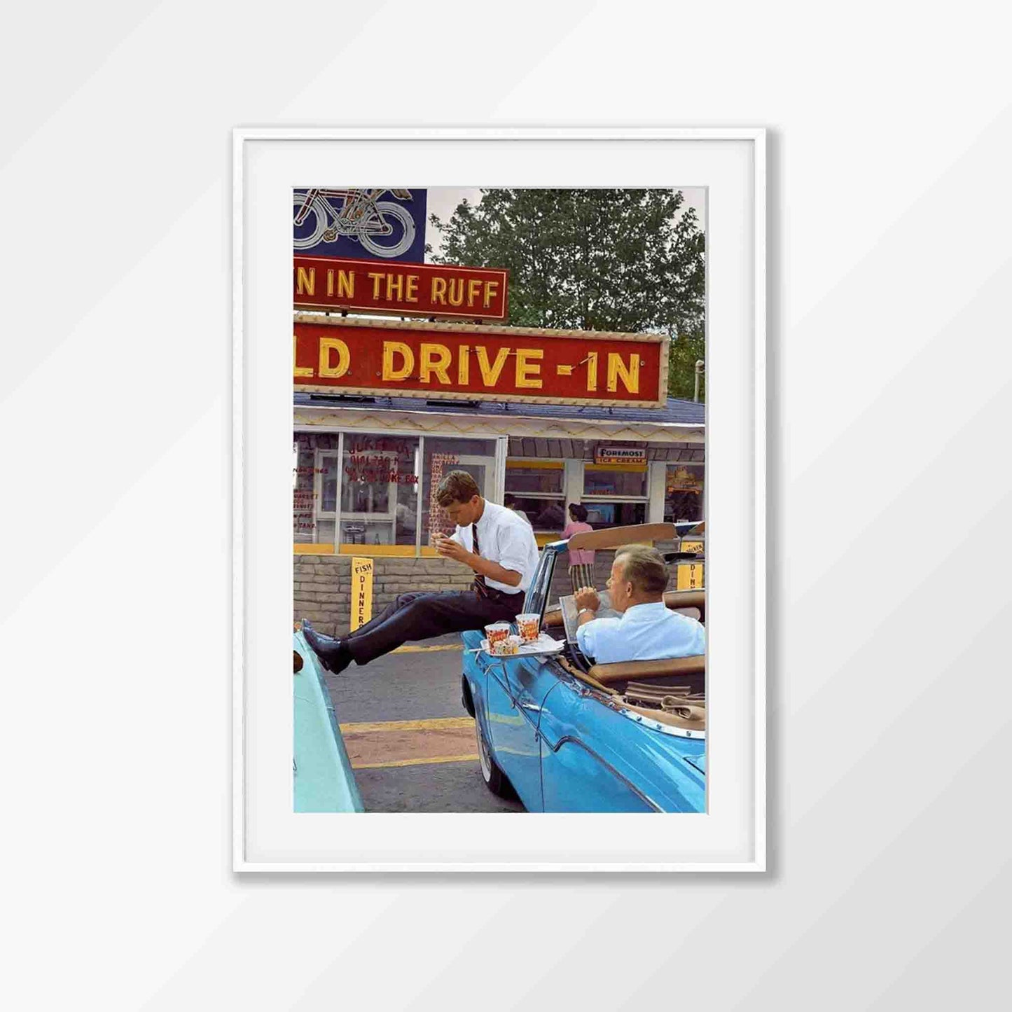 John F Kennedy Wall Art Poster