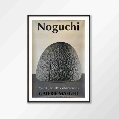 Noguchi Exhibition Poster