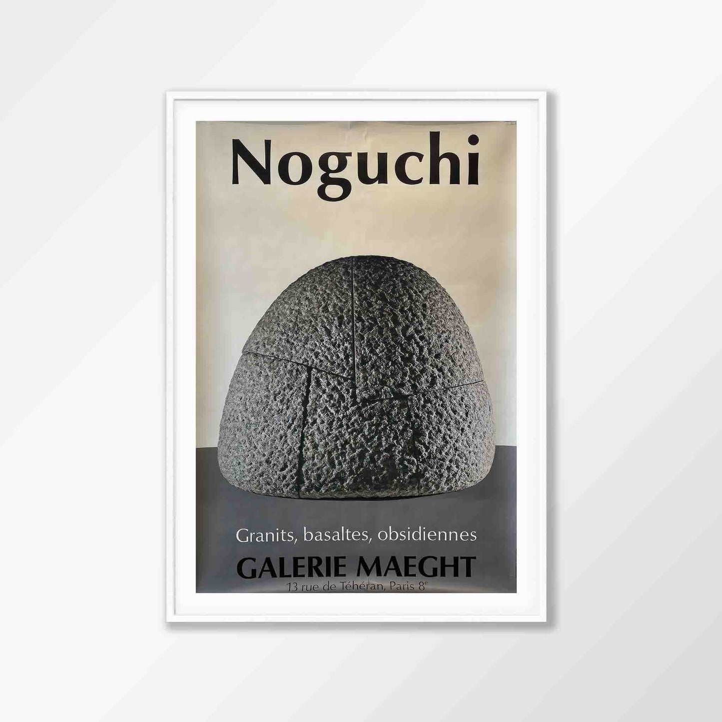 Noguchi Exhibition Poster