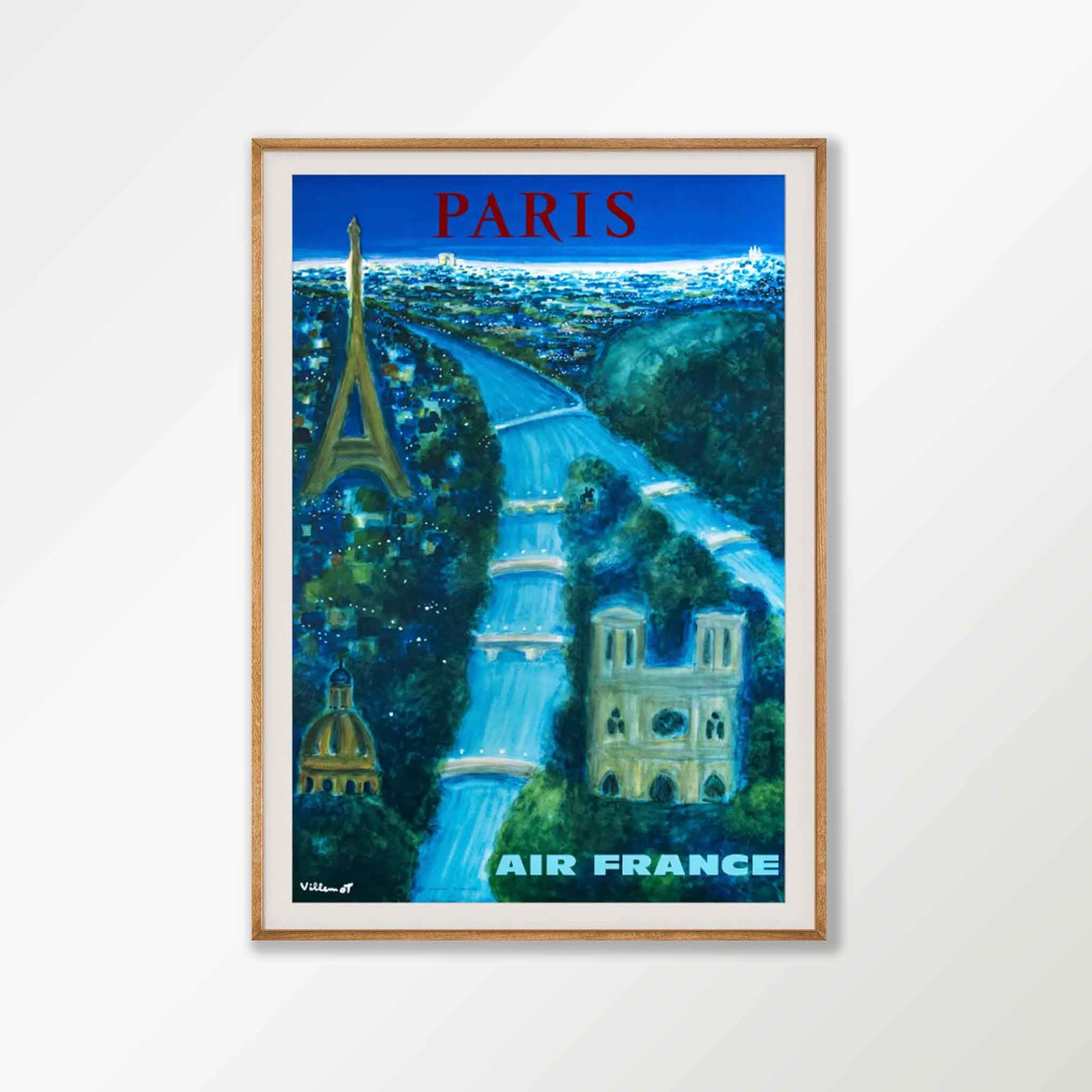 Paris by Bernard Villemot