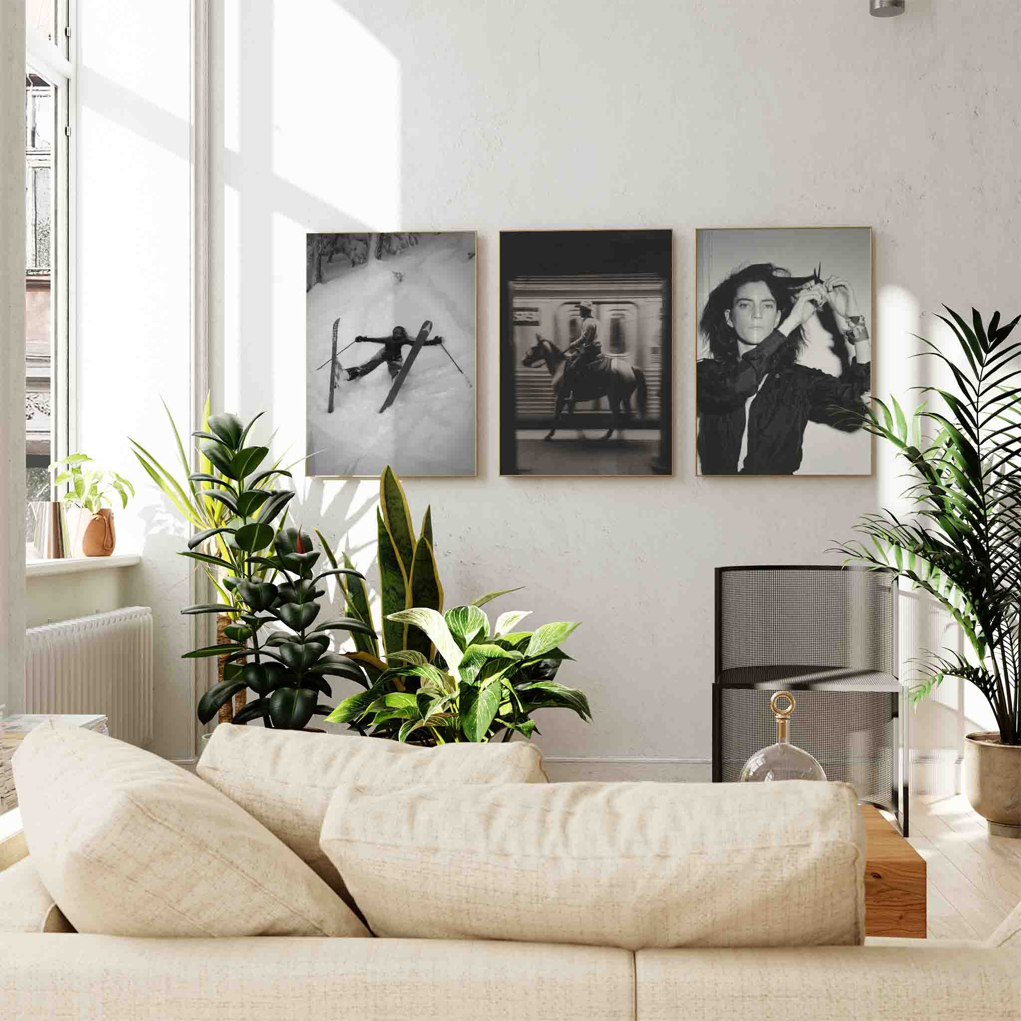 The New Yorker 特注額装 90 x 60cm アート フレーム New Yorker Magazine Wall Art Prints | Atollo Printshop