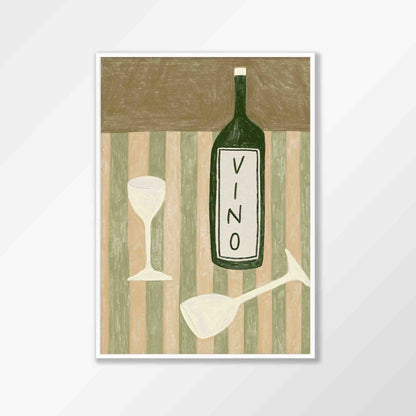 Vino Wine Poster