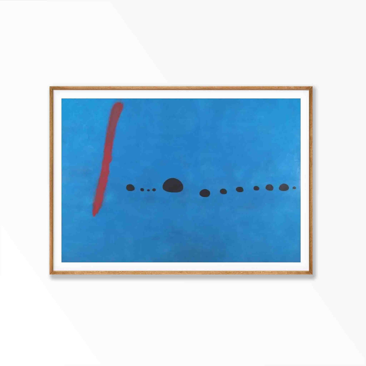 Joan Miro Blue Wall Art Poster