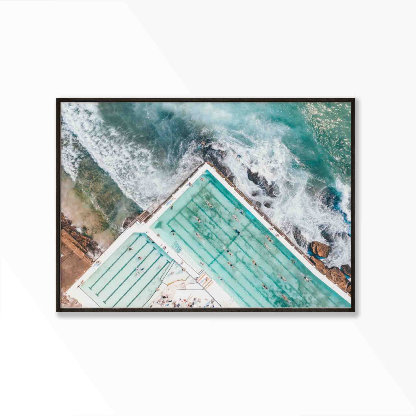 Bondi Icebergs Poster