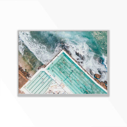 Bondi Icebergs Poster