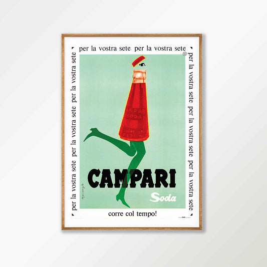 Campari Soda Retro Advertising Poster