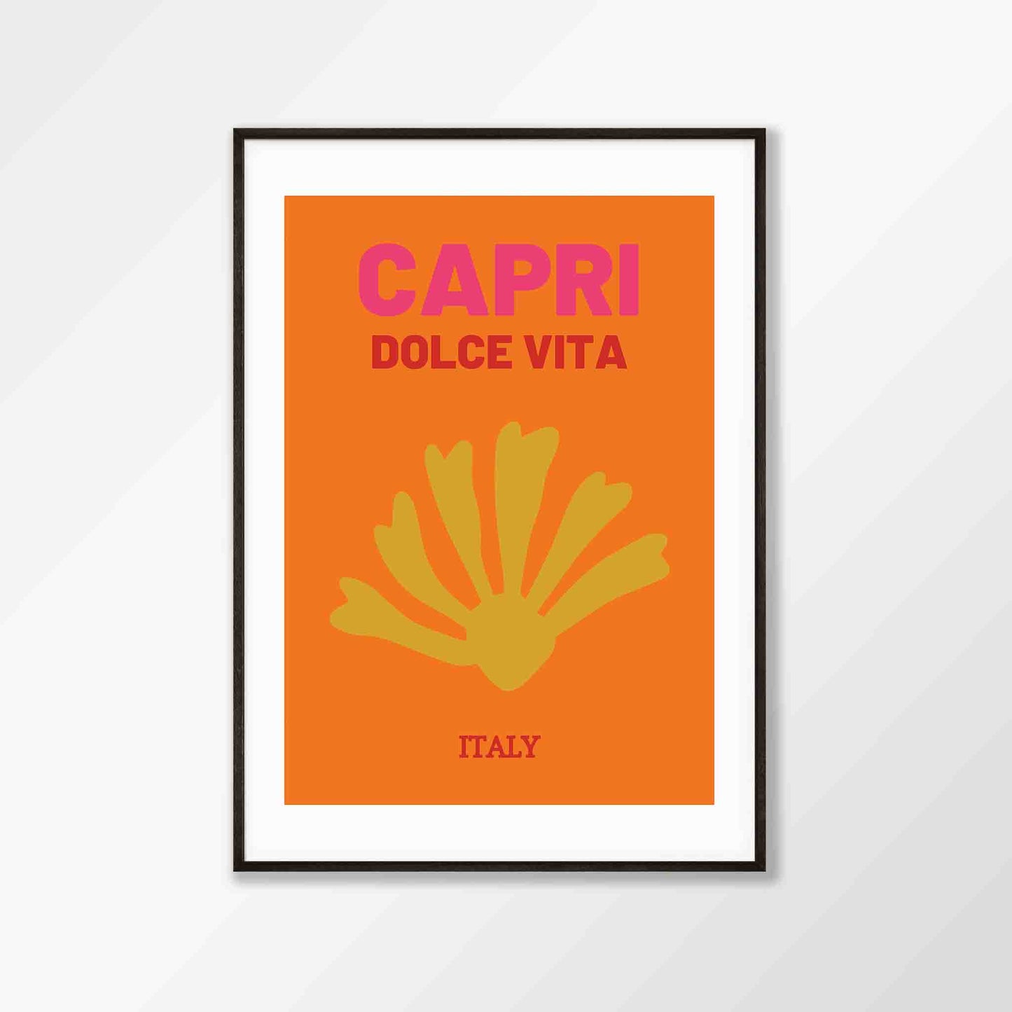 Capri Travel Poster