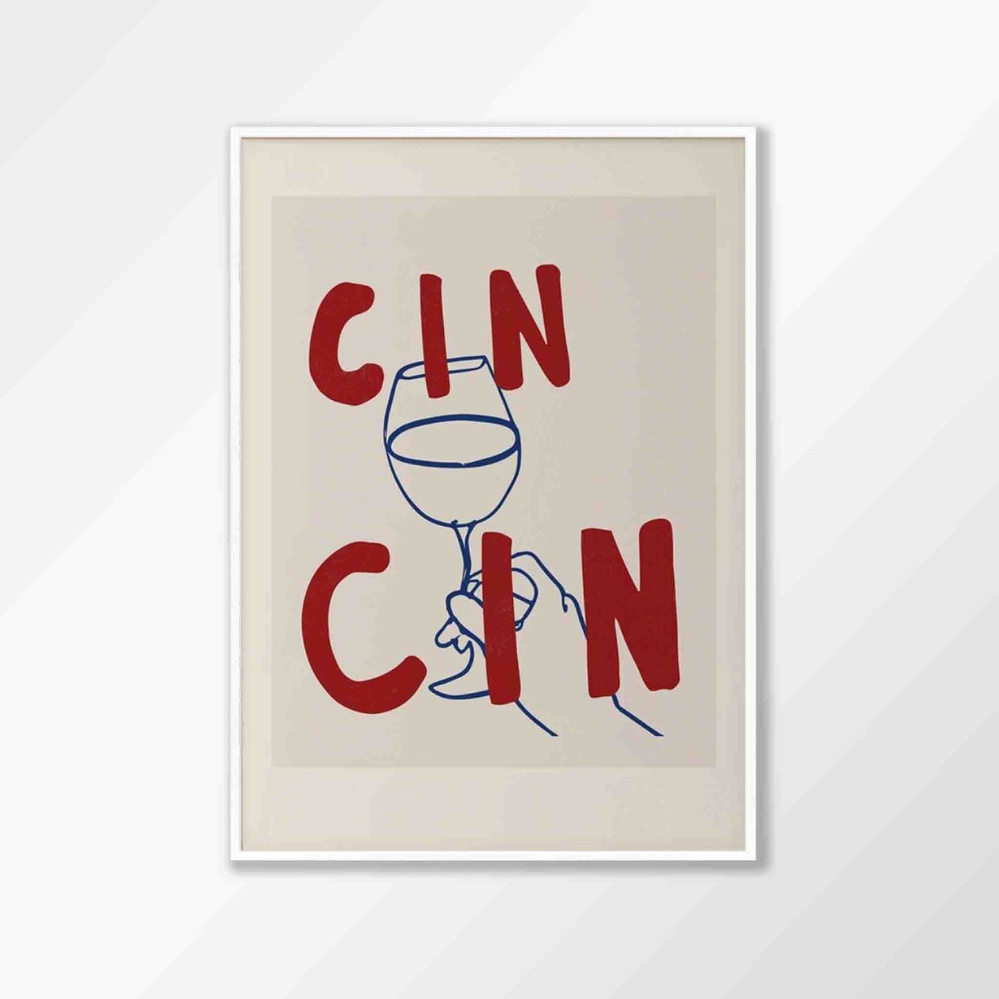 Cin Cin Drinks Poster