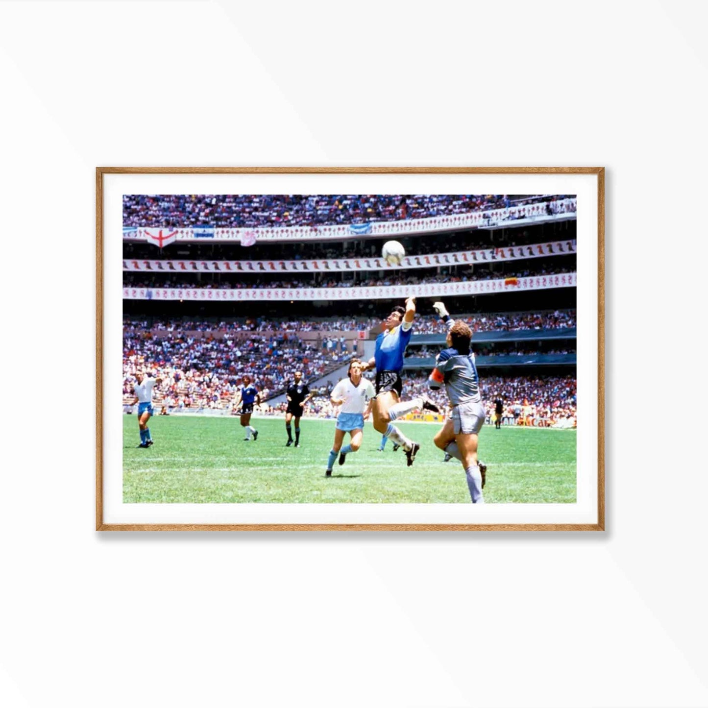 Diego Maradona Hand Of God Poster