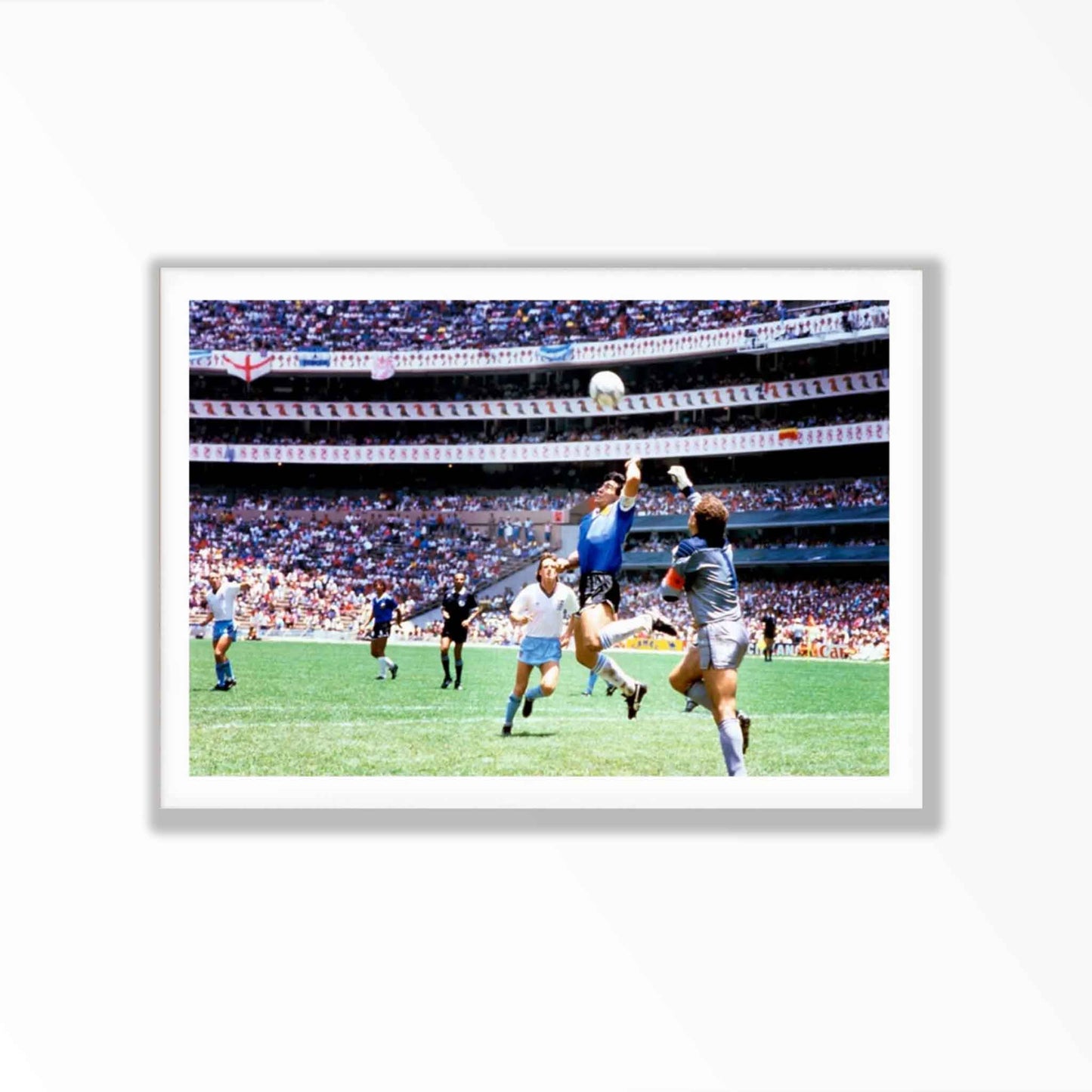 Diego Maradona Hand Of God Poster